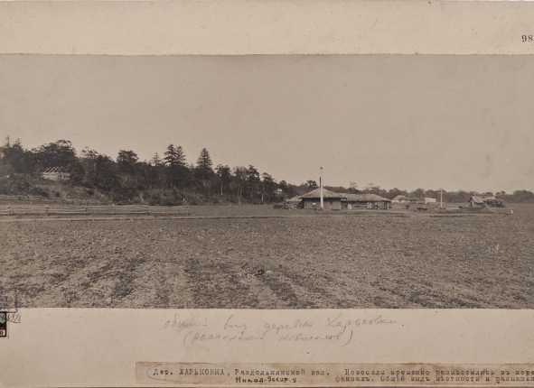 Дом-землянка новоселов, Никольск-Уссурийский уезд, 1860 год.